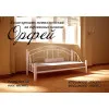 Односпальне ліжко 90x200 Орфей кований метал