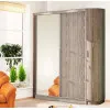 Шкаф-купе 2-хдверный Комфорт мебель Стандарт 1700х450х2400 мм