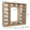 Шафа купе Практик 112/4
