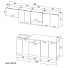 Кухня Віант Industrial 2,6 Light