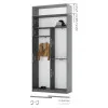 Шкаф-купе Neo 1300х450х2400 мм 2-2