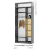 Шкаф-купе Neo 1400х450х2400 мм 2-1