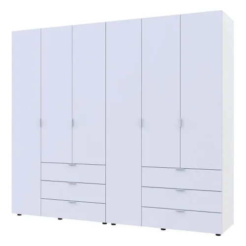 Шкаф Гелар (2325х495х2034) 3+3 ДСП