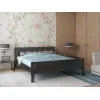 Двоспальне ліжко 160x200 Селена темний горіх