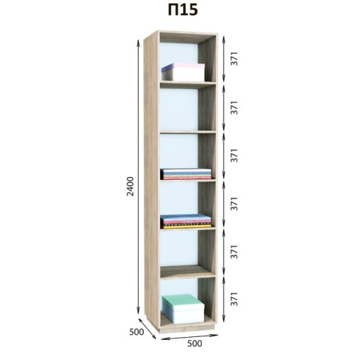 Шкаф гардеробный Престо П 15