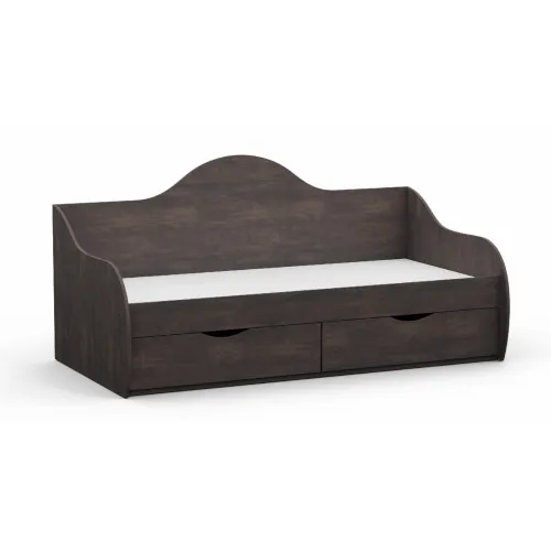 Кровать односпальная L-4, Дуб Конкордия, 1932х1000х954