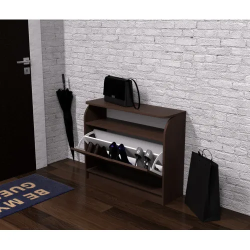 Тумба для обуви №3, Венге Магия, 800/250/650