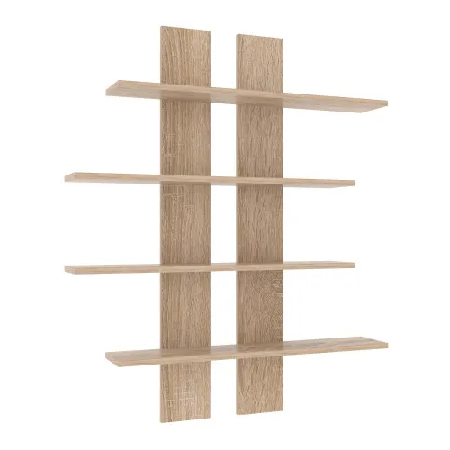 Полка навесная ПН-6, Дуб Сонома, 910/160/1100