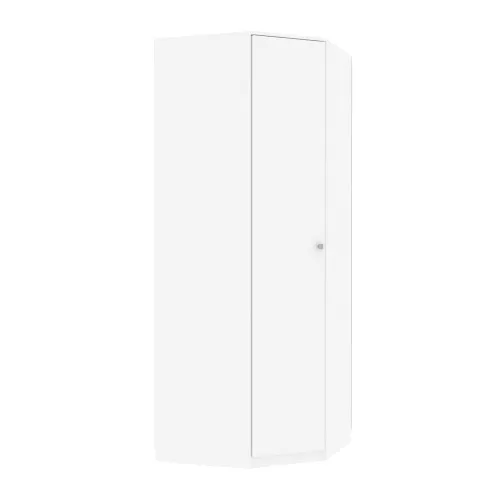 Тумба офісна F-2 кутова, Білий, 800/800/2100