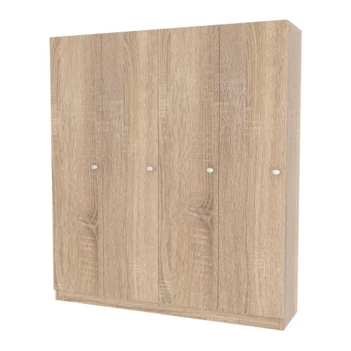 Шкаф секционный для раздевалки ШС-2, Дуб Сонома, 1200/318/1350