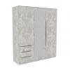 Шкаф Дельта 2, Бетон, 1800х550х2100