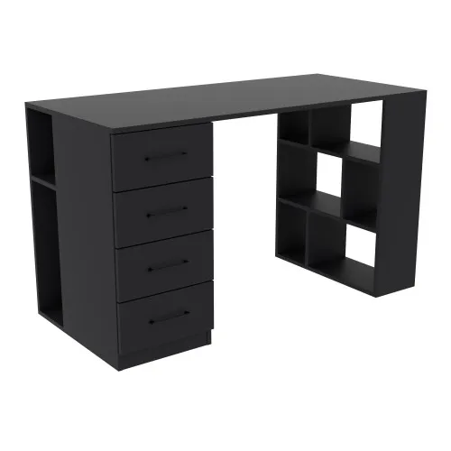 Стіл письмовий Tetris Т-8, Антрацит, 1300/600/760