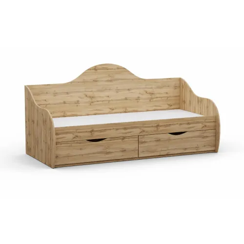 Кровать односпальная L-2, Дуб Аппалачи, 1932х900х954