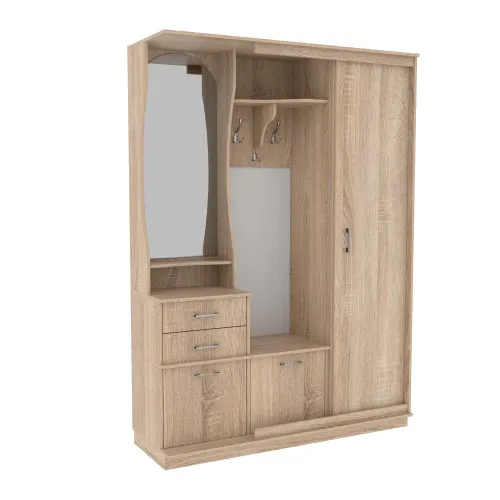 Прихожая Трио-купе TRIO, Дуб Сонома, 1508/500/2100