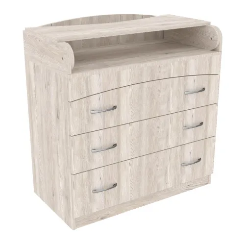 Комод пеленальный №2, Самоа Дымчатый, 864/465/916