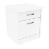 Тумба прикроватная Диана, Белый, 400/400/470