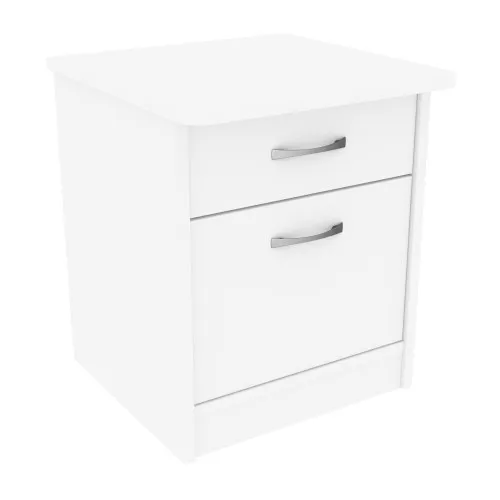 Тумба прикроватная Диана, Белый, 400/400/470