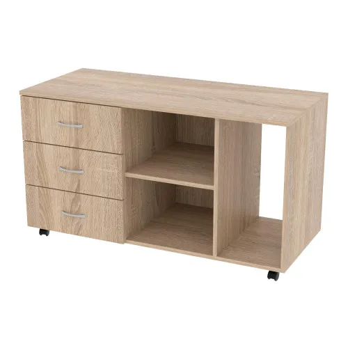 Тумба офисная ТМО-3, Дуб Сонома, 1100/480/620