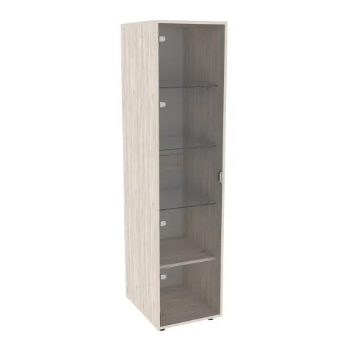 Пенал зі склом Hugo H-4, Самоа Димчастий, 420/520/1700