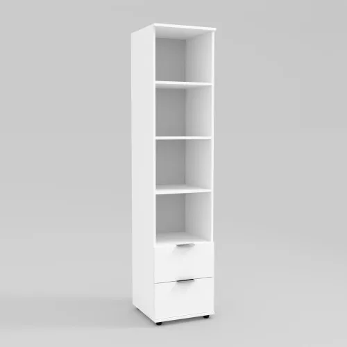 Пенал з полицями та ящиками Ketrin К-3, Білий, 420/425/1880