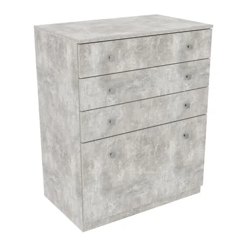 Комод Favorit F-1, Бетон, 800/500/1000