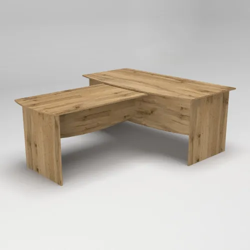 Стіл для переговорів Лідер, Дуб Аппалачі, 1800/2220/760