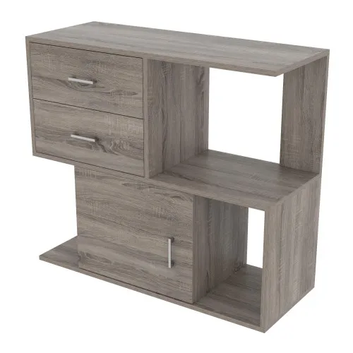 Тумба для салона TS-3, Дуб Сонома Трюфель, 900/350/800