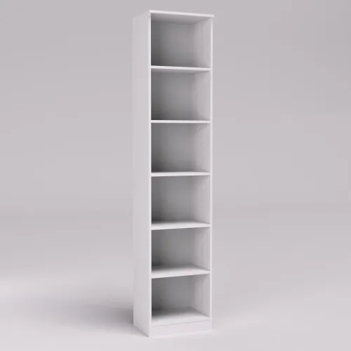 Тумба офисная Стеллаж ОП, Белый, 450/320/2100