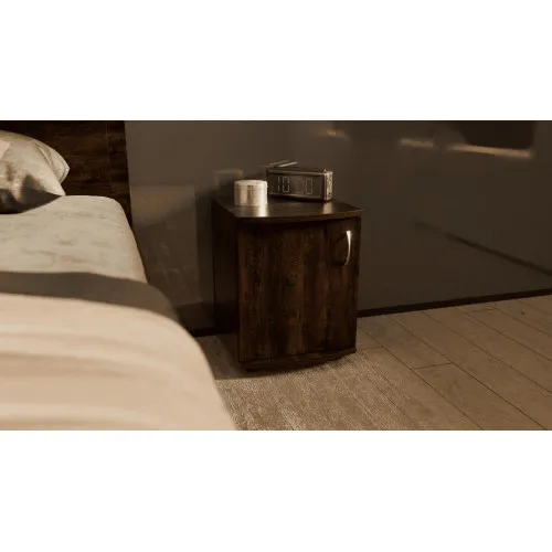 Тумба прикроватная V-3, Дуб Конкордия, 350/350/450