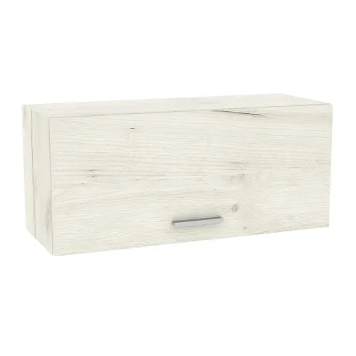 Полка навесная Н-11, Дуб Крафт Белый, 820/318/360