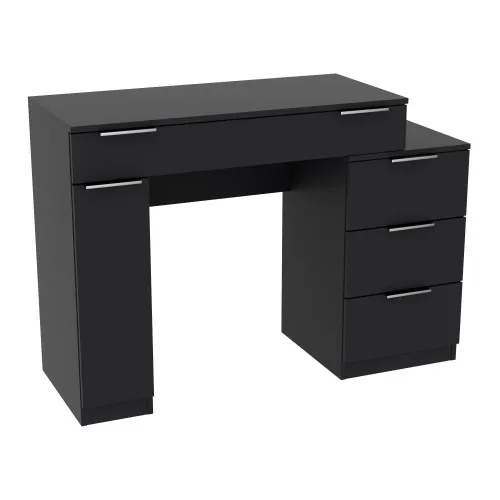 Стол туалетный Трюмо Кристалл, Антрацит, 1200/452/847