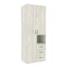 Шкаф для одежды Tetris Т-1, Дуб Шамони Светлый, 800/520/2100