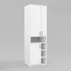 Шкаф для одежды Tetris Т-3, Белый, 650/520/2100