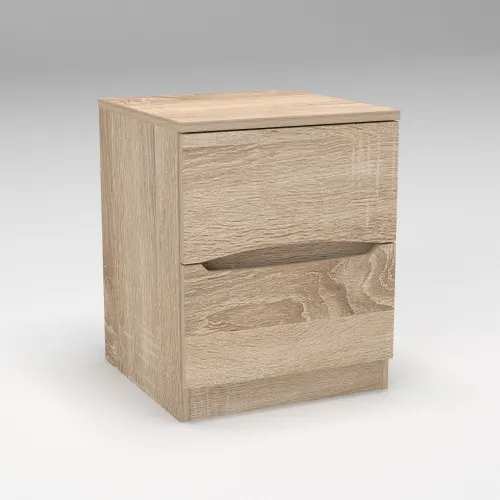 Тумба прикроватная Дельта, Дуб Сонома, 400/400/500