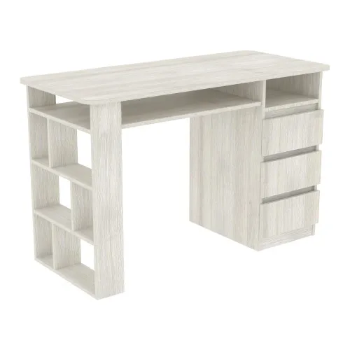 Стол маникюрный СМ-2, Дуб Шамони Светлый, 1200/550/760