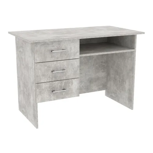 Стол офисный ОСП-1, Бетон, 1100/600/760