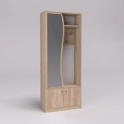 Прихожая ГКШ-3, Дуб Сонома, 840/350/2100