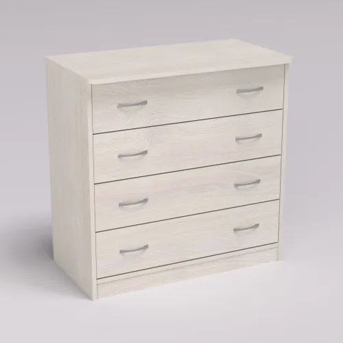 Комод Диана №1, Дуб Шамони Светлый, 800/440/800