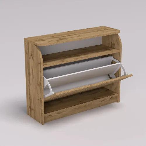 Тумба для обуви №3, Дуб Аппалачи, 800/250/650