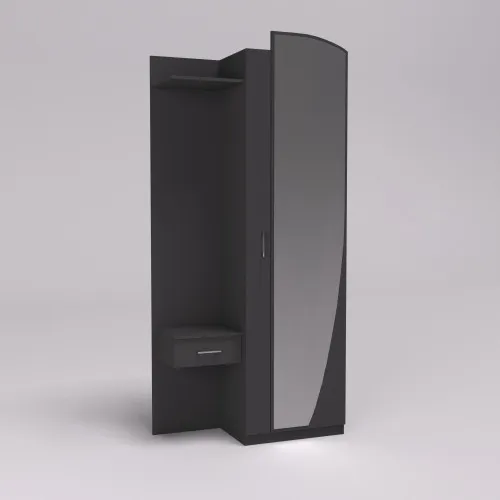 Прихожая Соло-1, Антрацит, 1000/400/2140