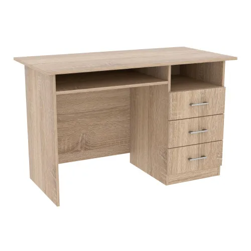 Стол офисный ОСП-2, Дуб Сонома, 1200/600/760