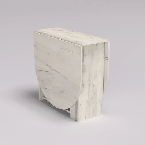 Стіл-тумба №2, Дуб Крафт Білий, 1700х800х750