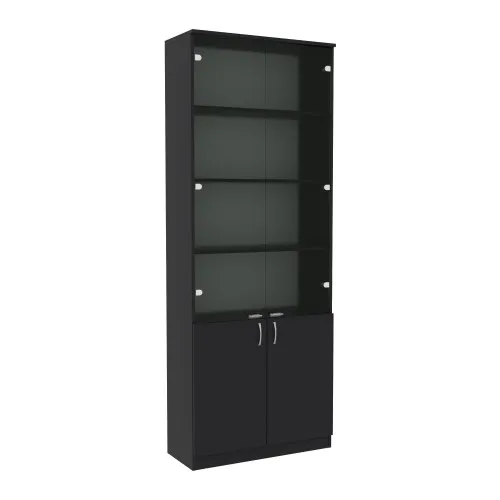 Шкаф офисный ОШС-1, Антрацит, 800/340/2100