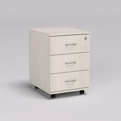 Тумба офисная ТМ-2, Дуб Шамони Светлый, 400/480/590