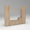Стенка в гостиную под ТВ Эхо-2, Дуб Сонома, 2160х420х1850