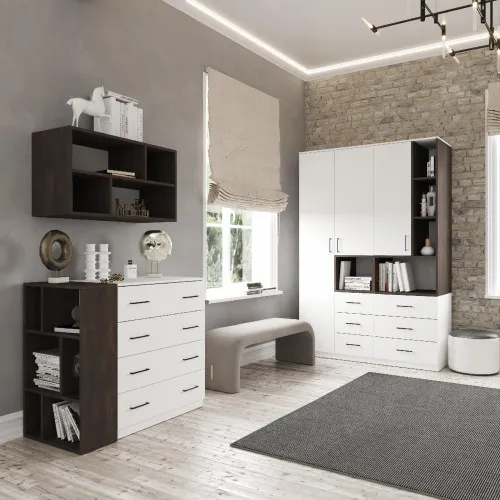 Полка приставная Т-10, Дуб Сонома, 518/250/900