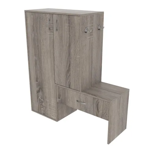 Тумба для обуви №6, Дуб Сонома Трюфель, 1100/360/1200