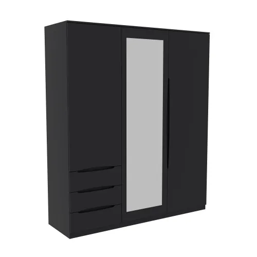 Шкаф Дельта 2, Антрацит, 1800х550х2100
