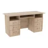 Стол офисный ОСП-4, Дуб Сонома, 1500/600/760