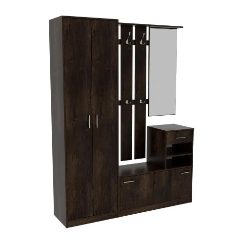 Прихожая Соло-3, Дуб Конкордия, 1600/400/2100